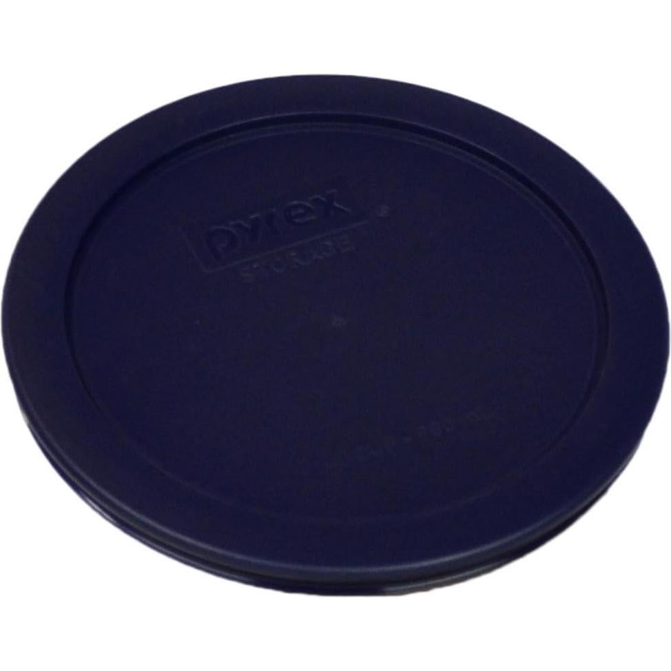 Tapas de Almacenamiento Redondas Pyrex 7200-PC Azul Oscuro 4-Pack