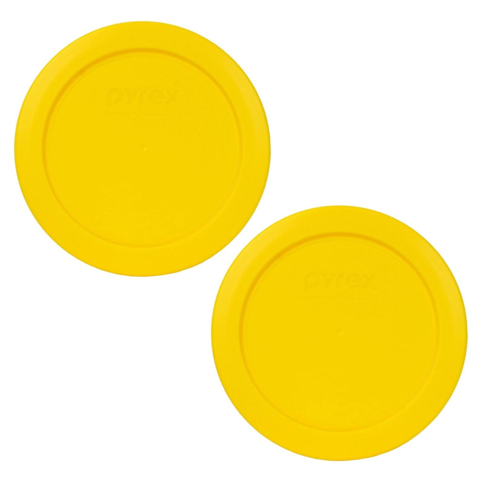Tapas de Almacenamiento Pyrex 7200-PC 2 Tazas Amarillo Meyer - 2 Piezas