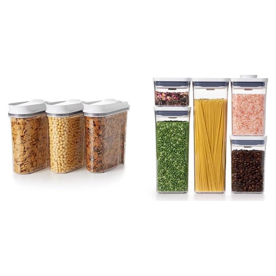 Set de Dispensadores y Contenedores OXO Good Grips 8 Piezas