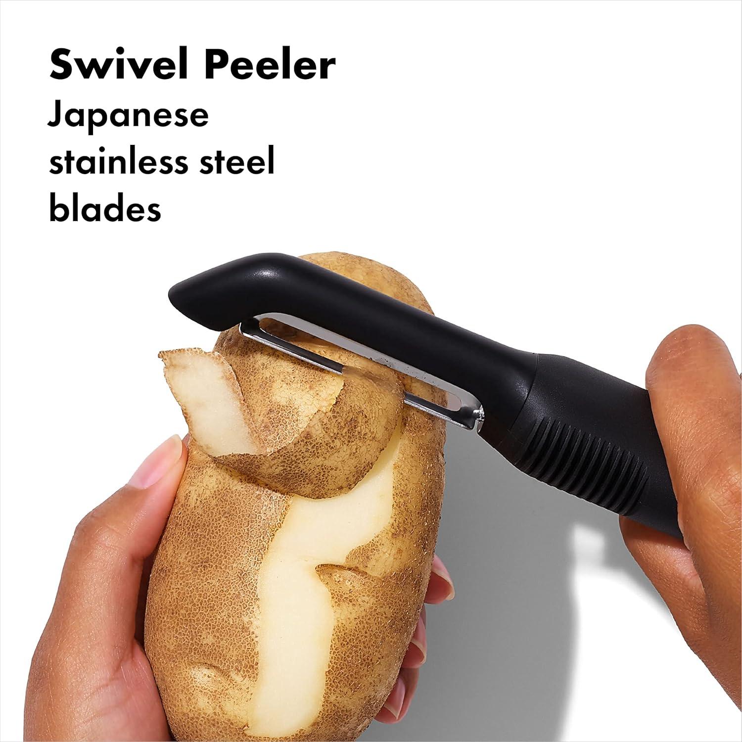 Set de Utensilios de Cocina OXO Good Grips 3 Piezas Acero Inoxidable