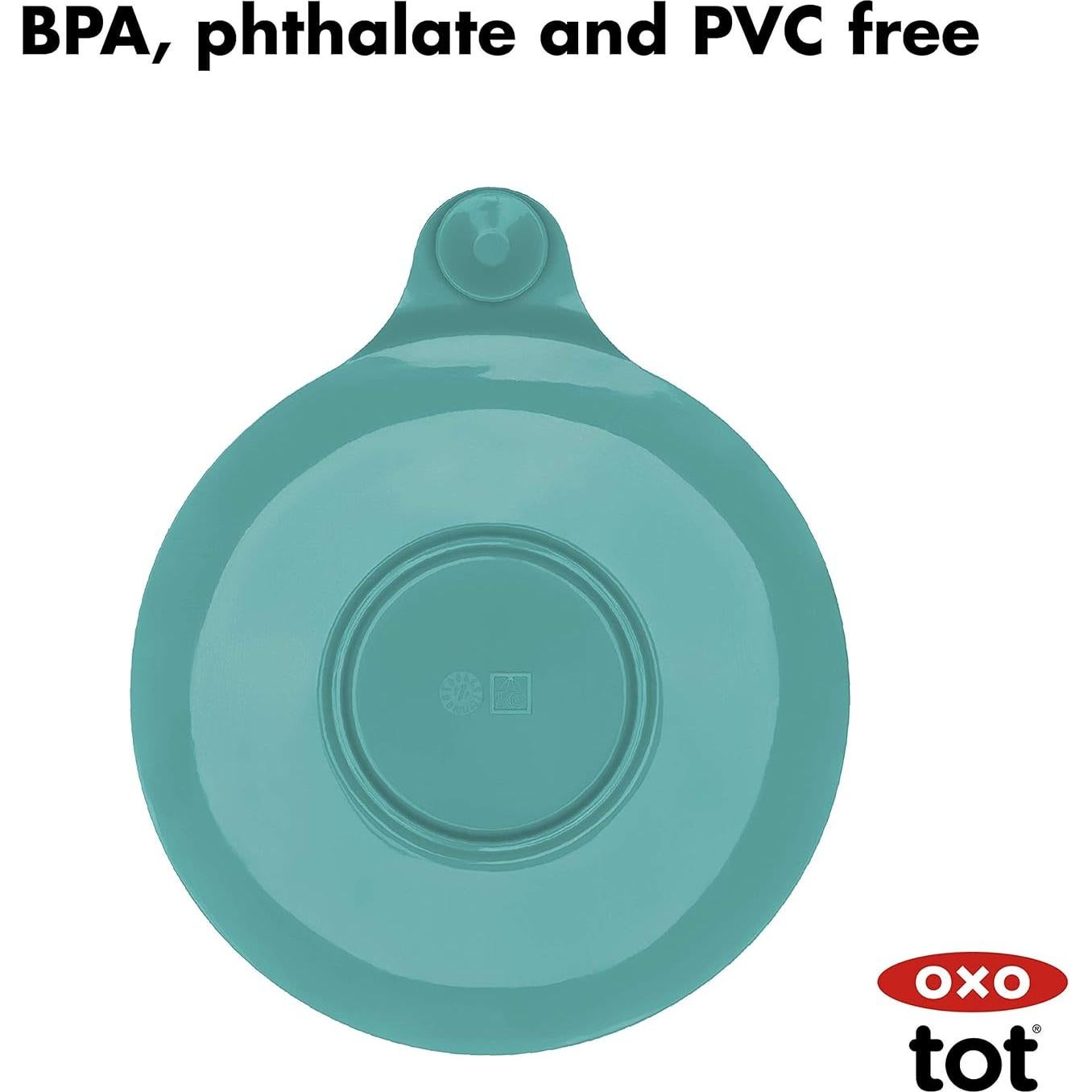 Tapón de Baño OXO Tot Verde Azulado Silicona 1 Unidad