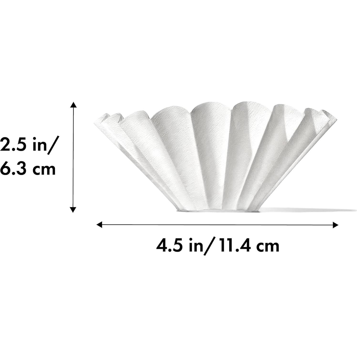 Filtros de café OXO Brew estilo canasta 100 unidades