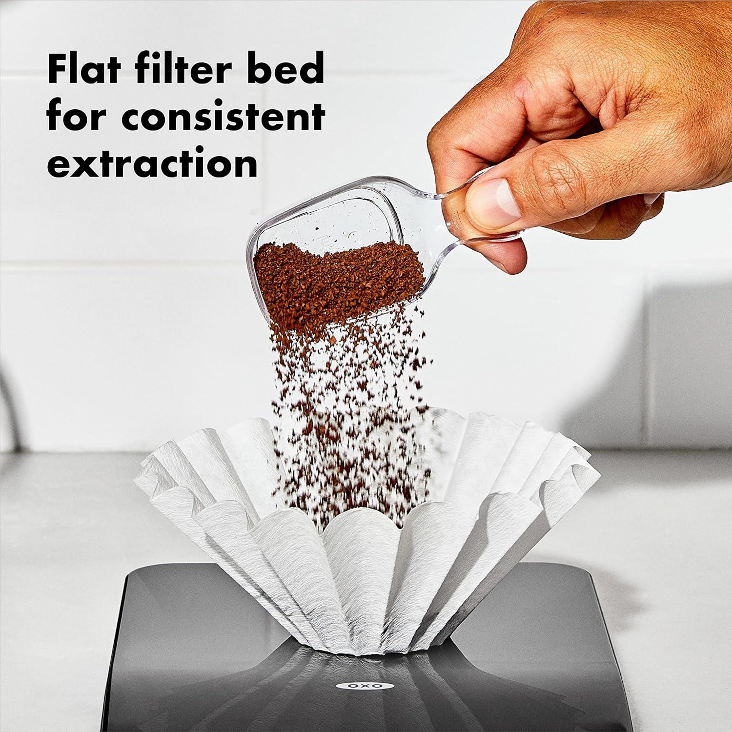 Filtros de café OXO Brew estilo canasta 100 unidades