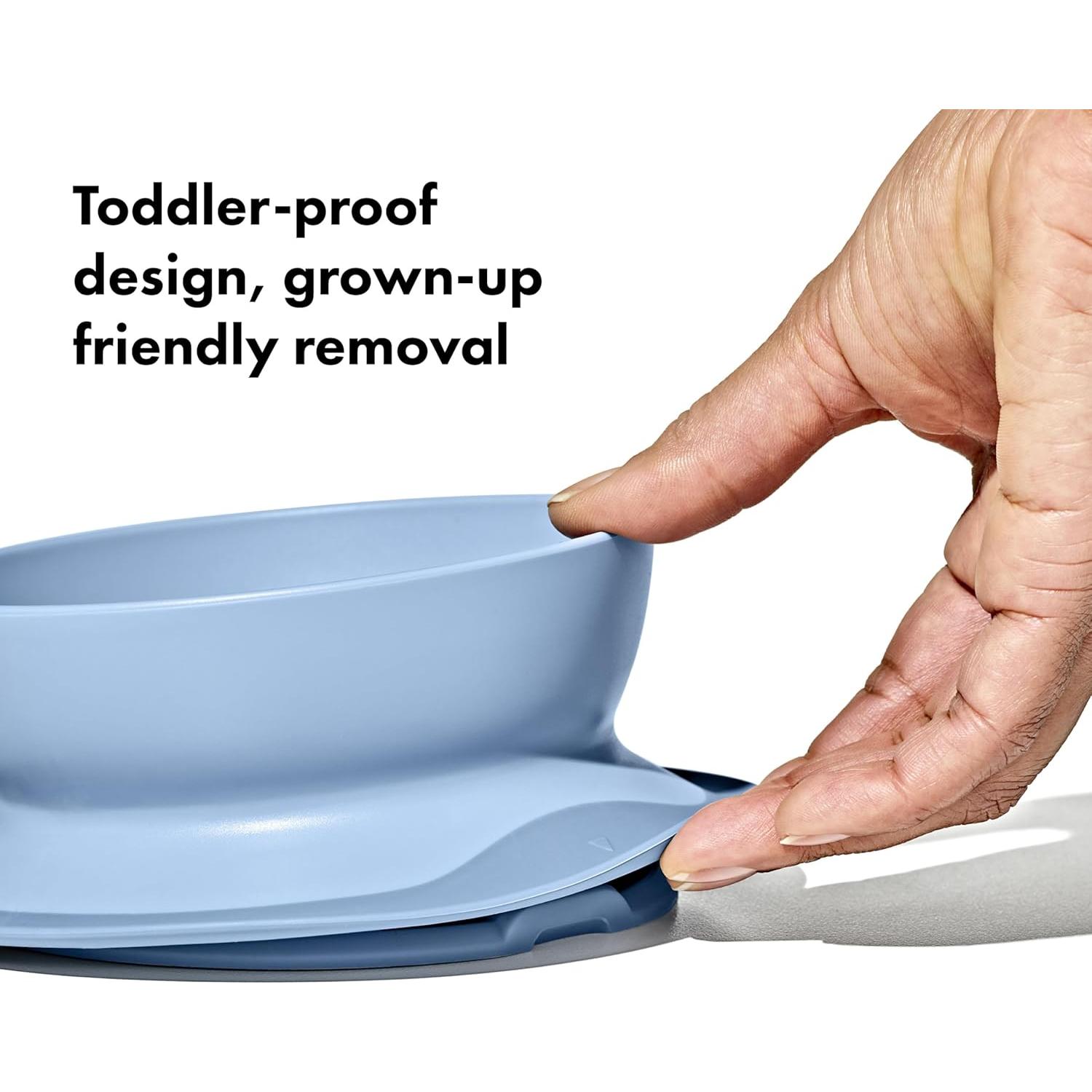 Tazón de Succión OXO Tot Stick & Stay - Crepúsculo 16 cm