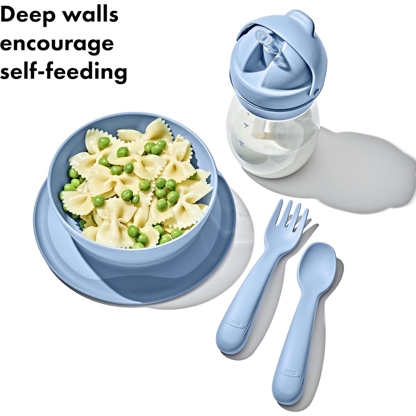 Tazón de Succión OXO Tot Stick & Stay - Crepúsculo 16 cm