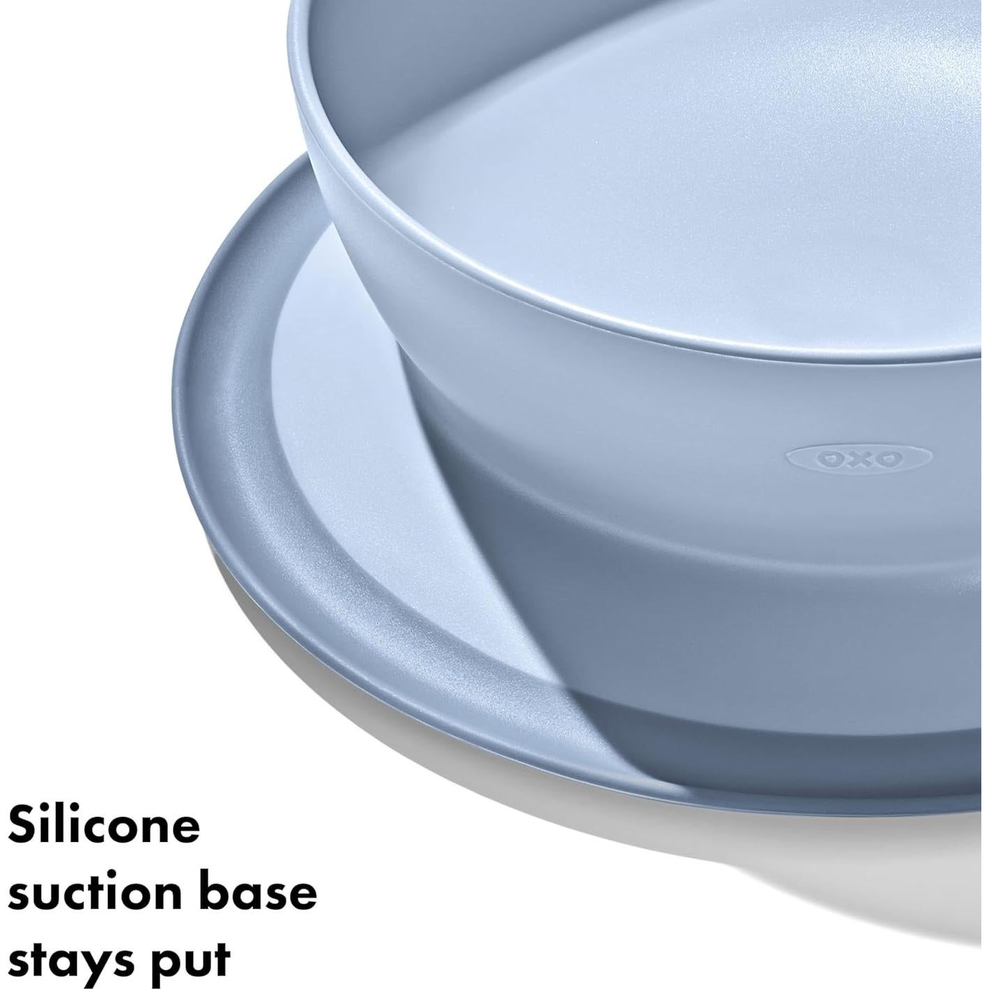 Tazón de Succión OXO Tot Stick & Stay - Crepúsculo 16 cm