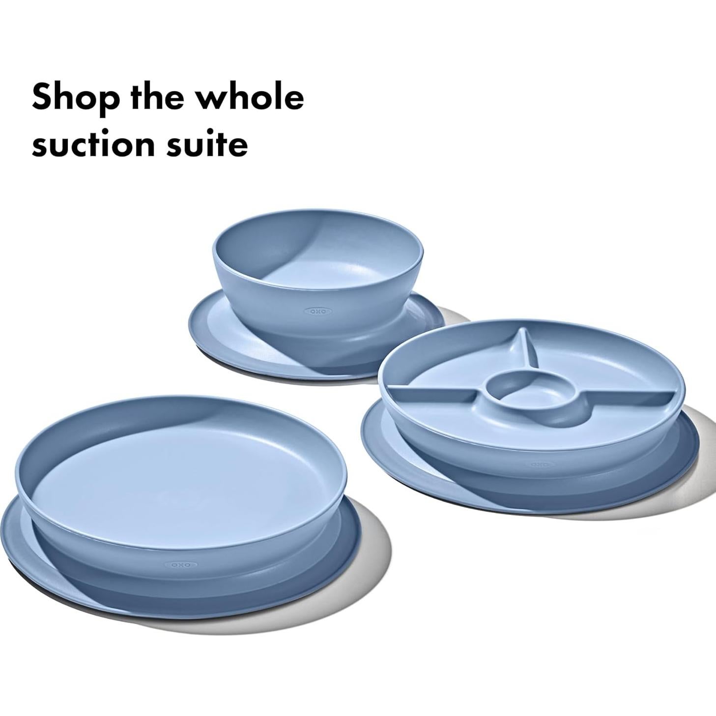 Tazón de Succión OXO Tot Stick & Stay - Crepúsculo 16 cm