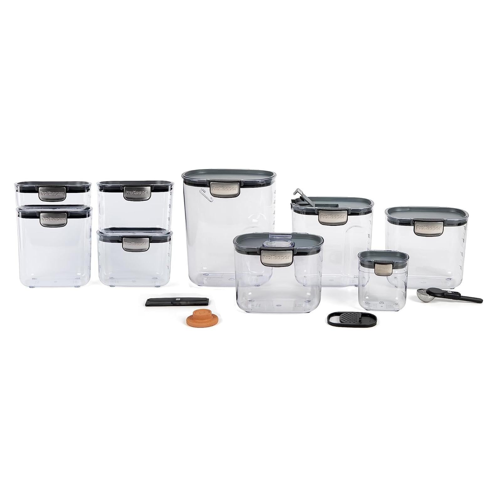 ProKeeper+ Juego de 13 Recipientes de Almacenamiento Hermético