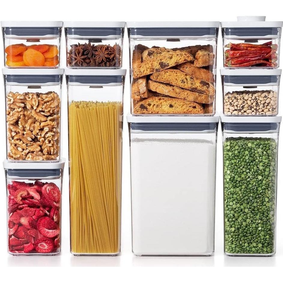 Juego de Contenedores POP OXO Good Grips 10 y 5 Piezas