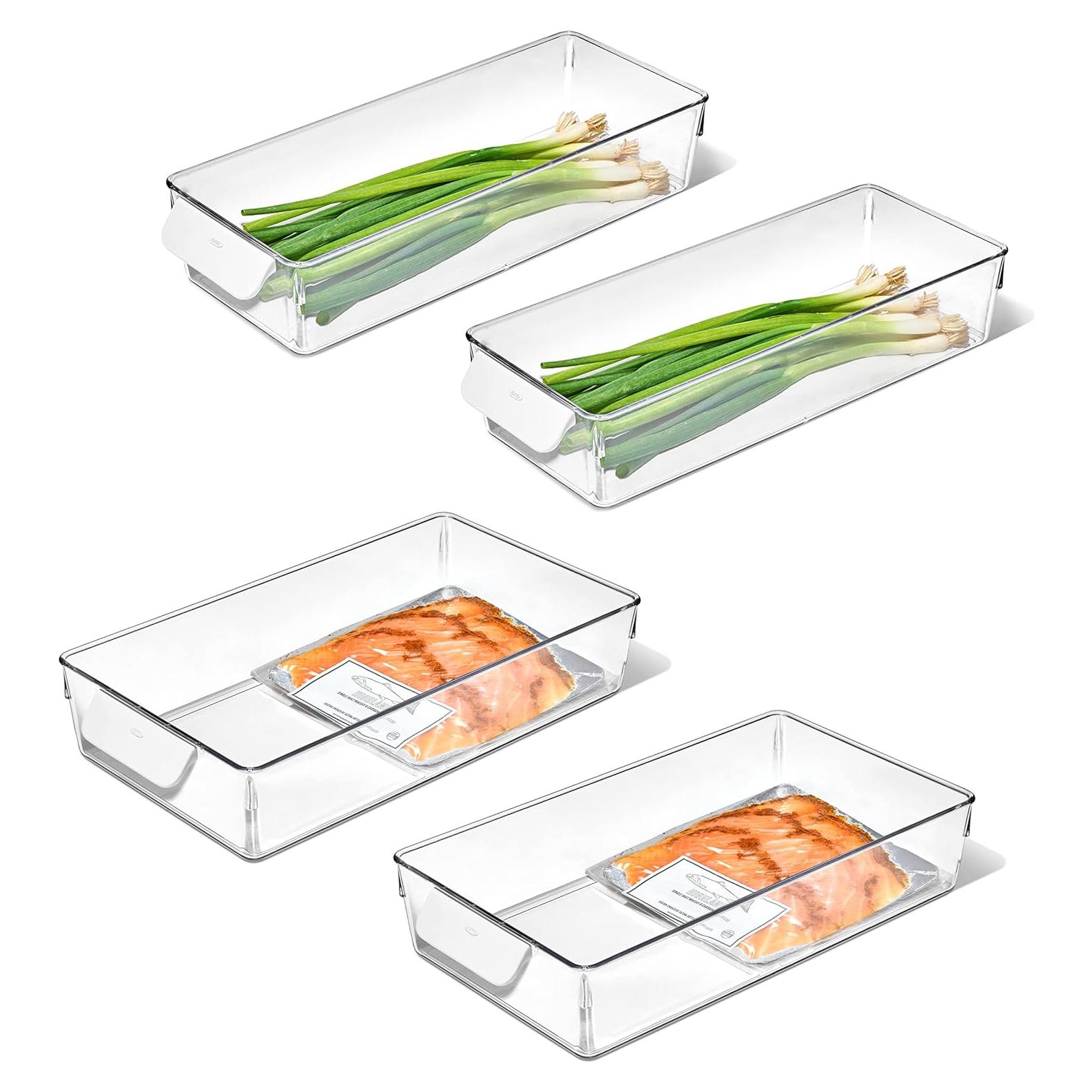 Juego de 4 Contenedores OXO Good Grips para Refrigerador