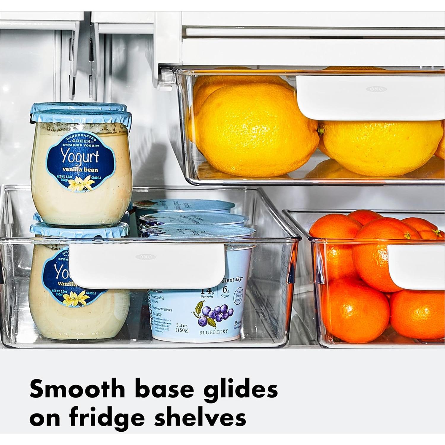 Juego de 4 Contenedores OXO Good Grips para Refrigerador