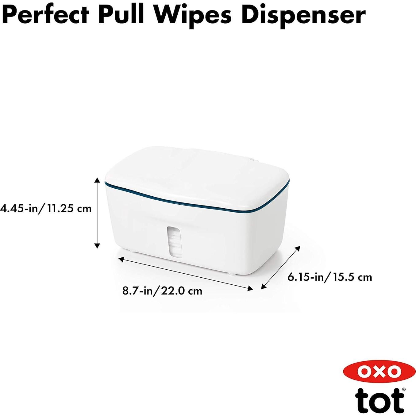Dispensador de Toallitas OXO Tot Perfect Pull Marino