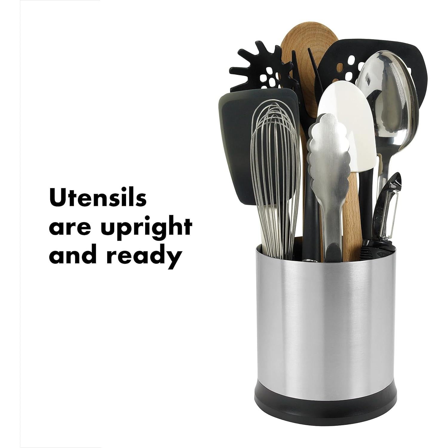 Soporte de Utensilios Rotatorio OXO Good Grips Acero Inoxidable