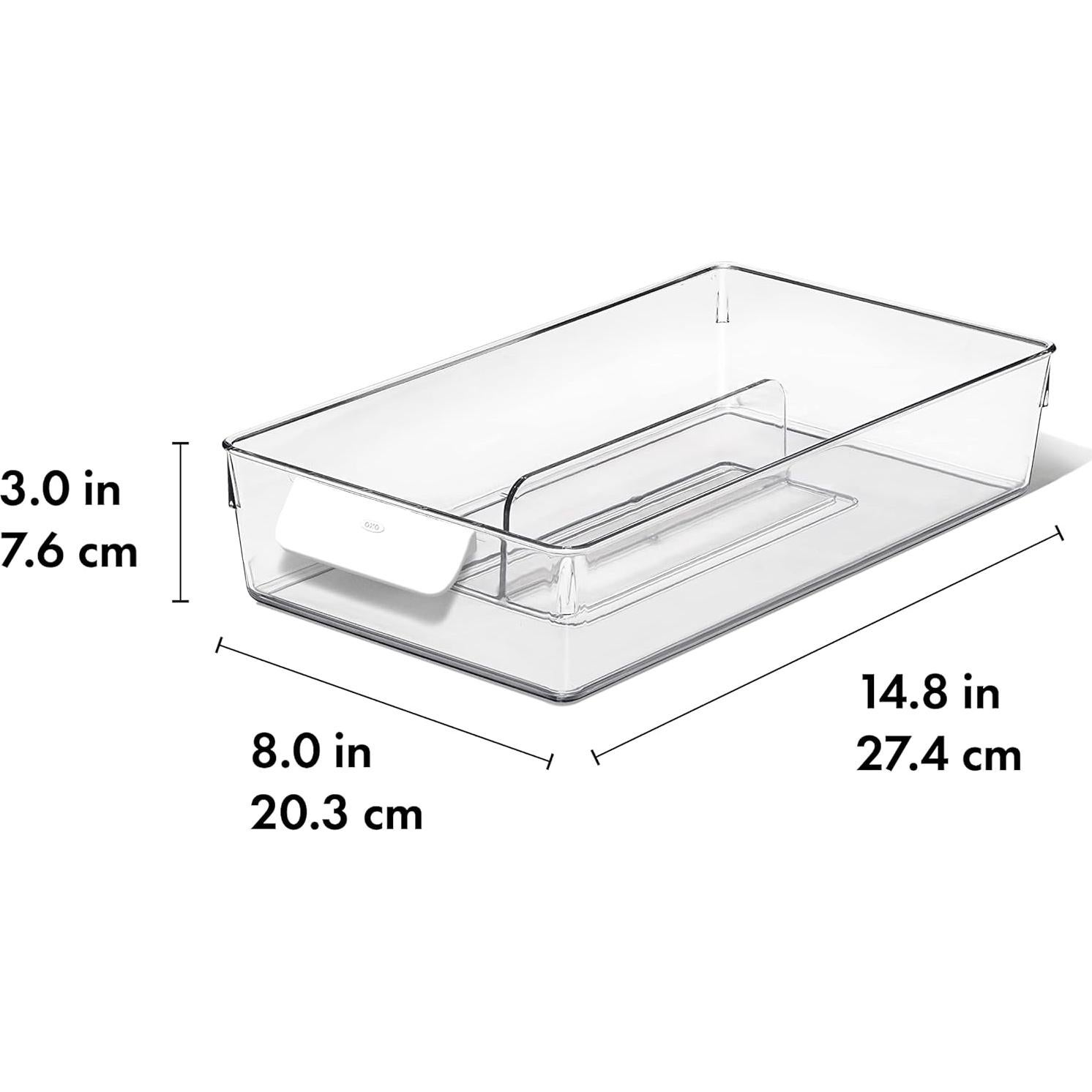Contenedor Ajustable OXO Good Grips para Refrigerador 20.3 cm