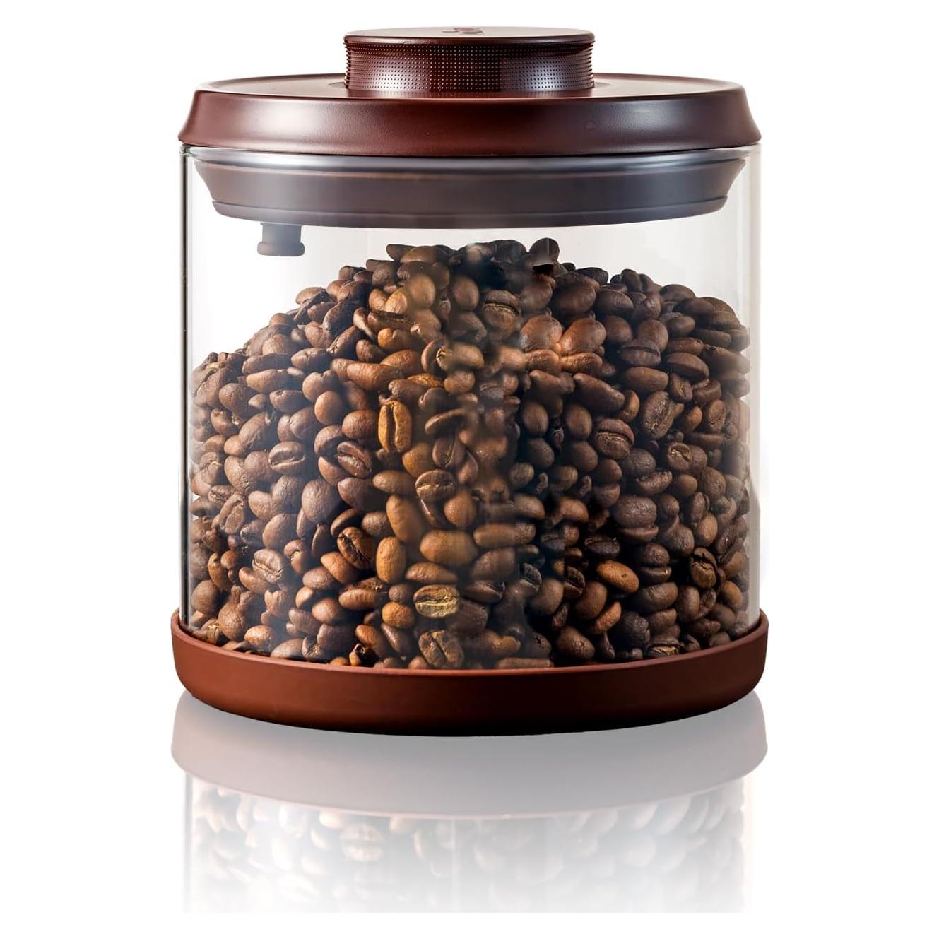 Contenedor de Café Hermético Tourdeus 1200ml Vidrio Borosilicato