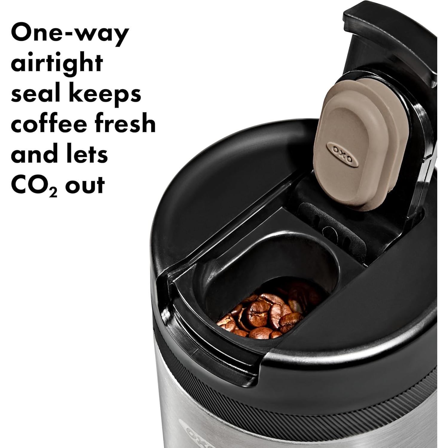 Contenedor de Almacenamiento de Café OXO Brew 340g Hermético