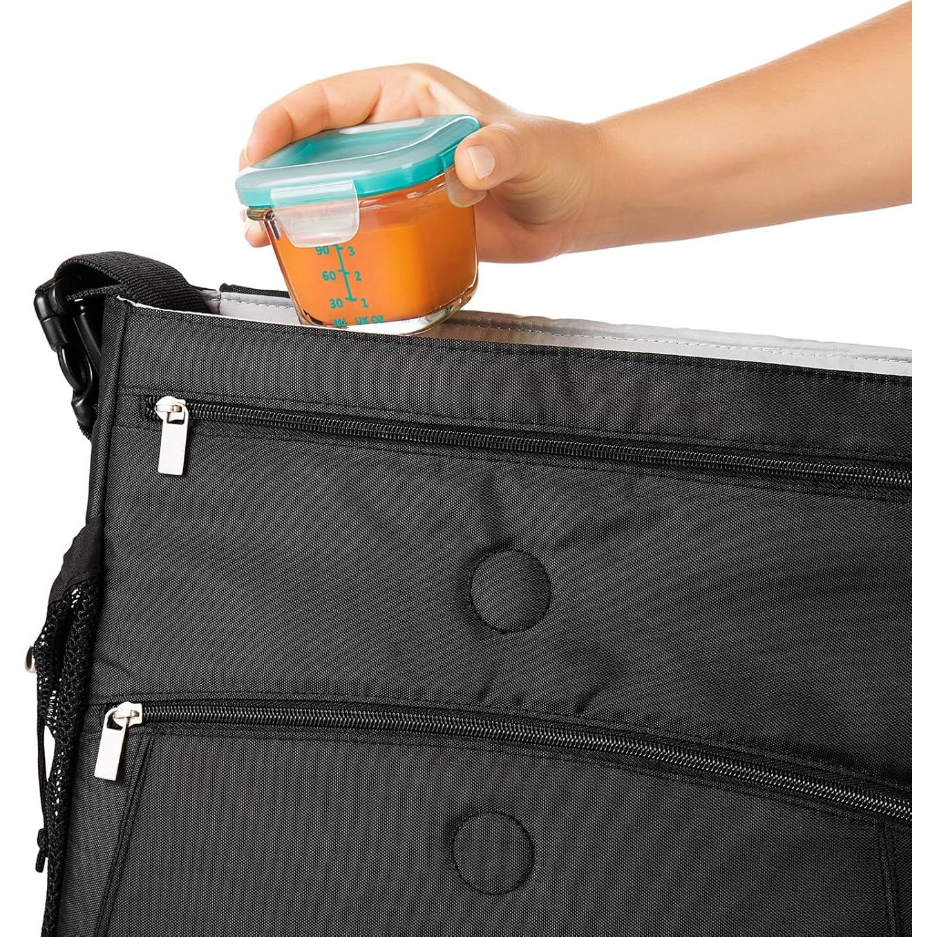 Contenedores de Almacenamiento OXO Tot Vidrio 4 oz Verde Azulado