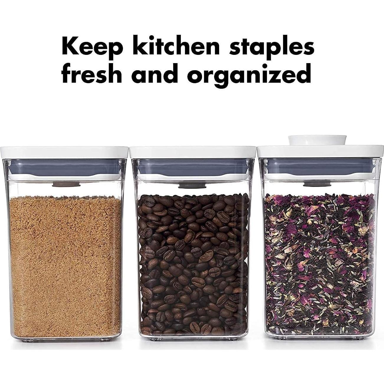 Conjunto de 6 Contenedores Herméticos OXO Good Grips 1.04L