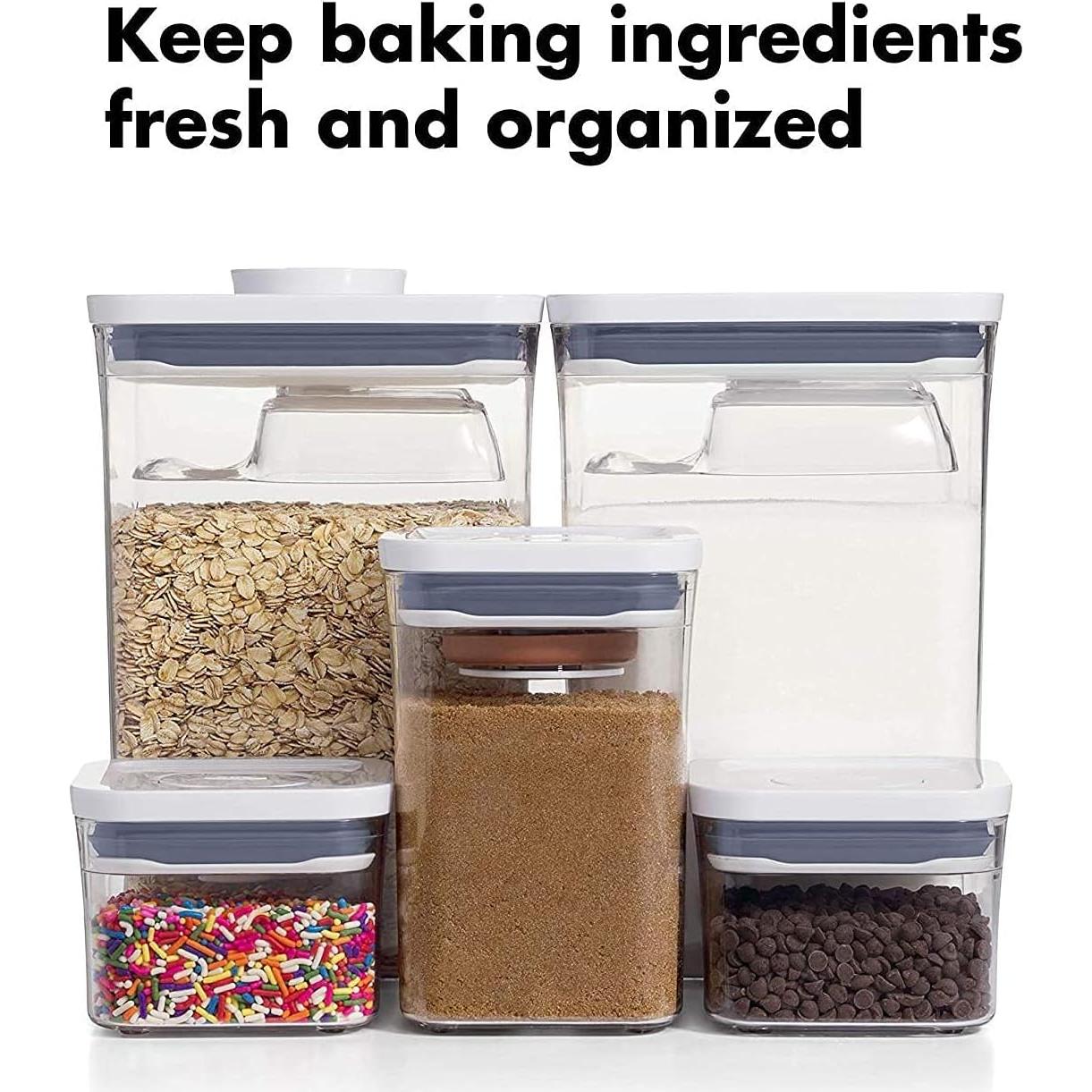 Juego de Contenedores POP OXO Good Grips 8 Piezas A Prueba de Aire