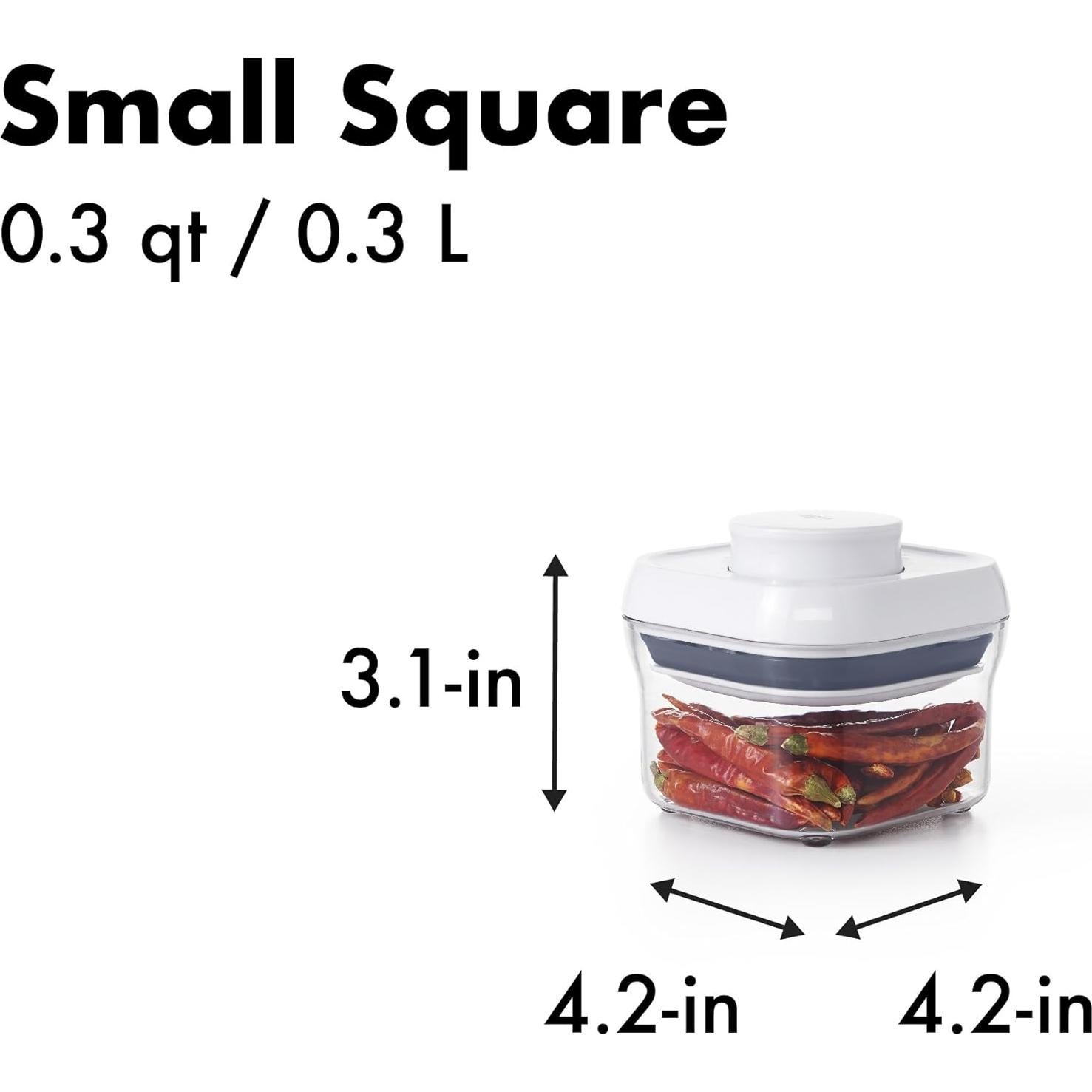 Contenedor de Almacenamiento OXO Good Grips 0.3L Hermético
