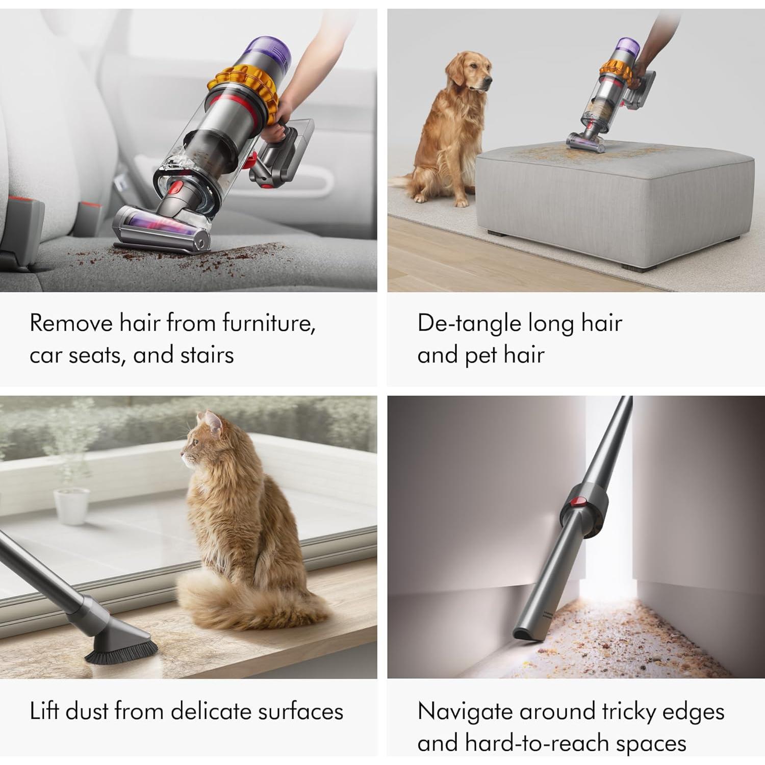 Aspiradora Inalámbrica Dyson V15 Detect Plus 60min 0.77L HEPA