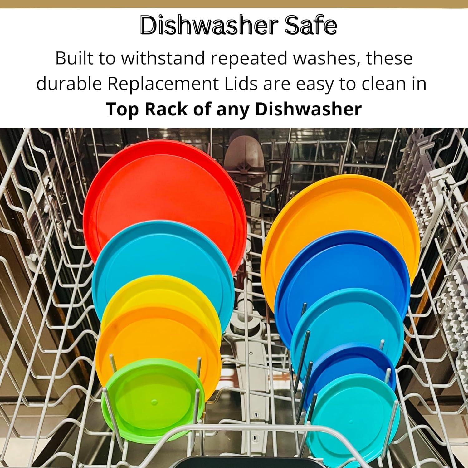 Tapas de Reemplazo Klare Ware 1, 2 y 4 Tazas Azul - Paquete de 6