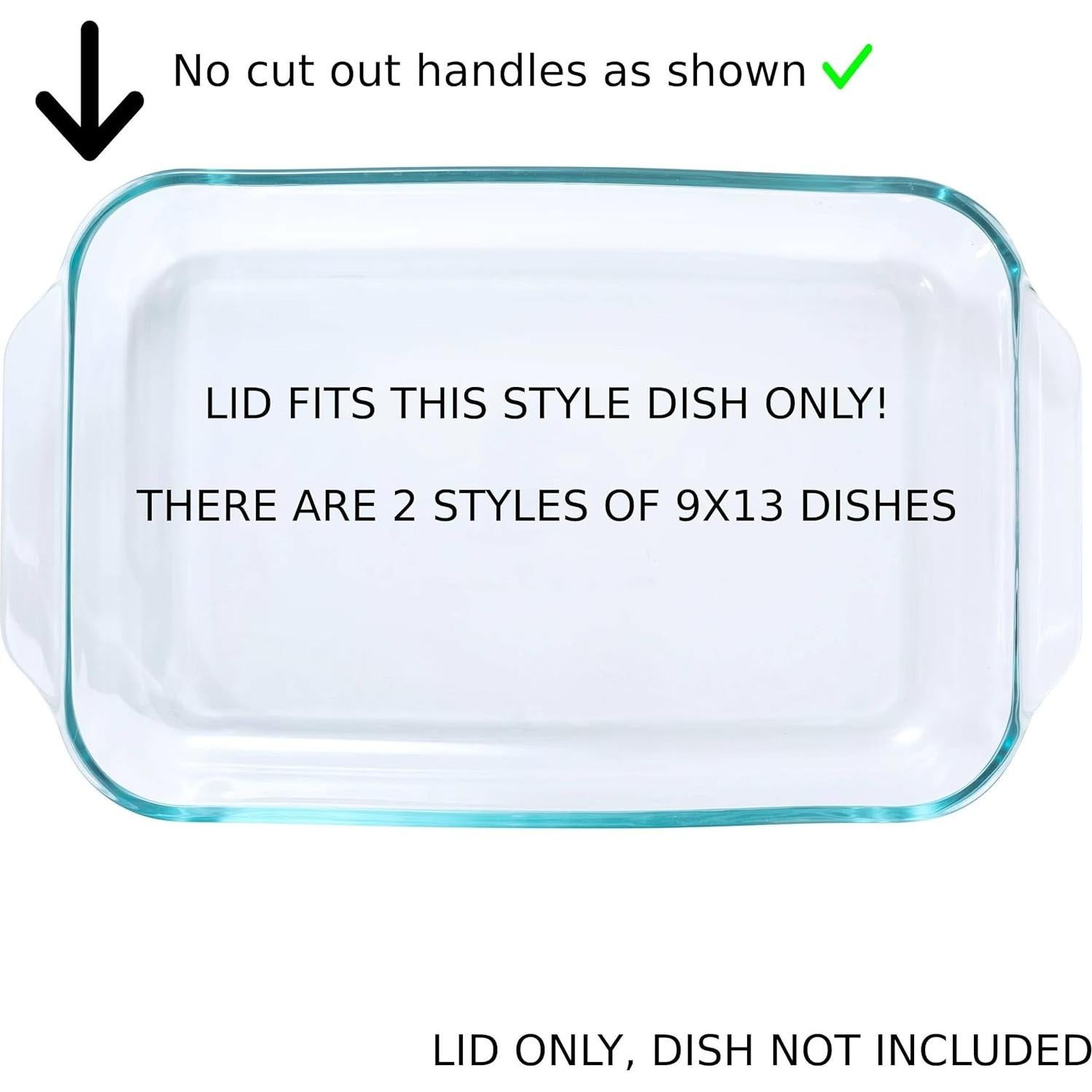 Tapa de Reemplazo Pyrex 3 QT MRX Azul 2-Pack