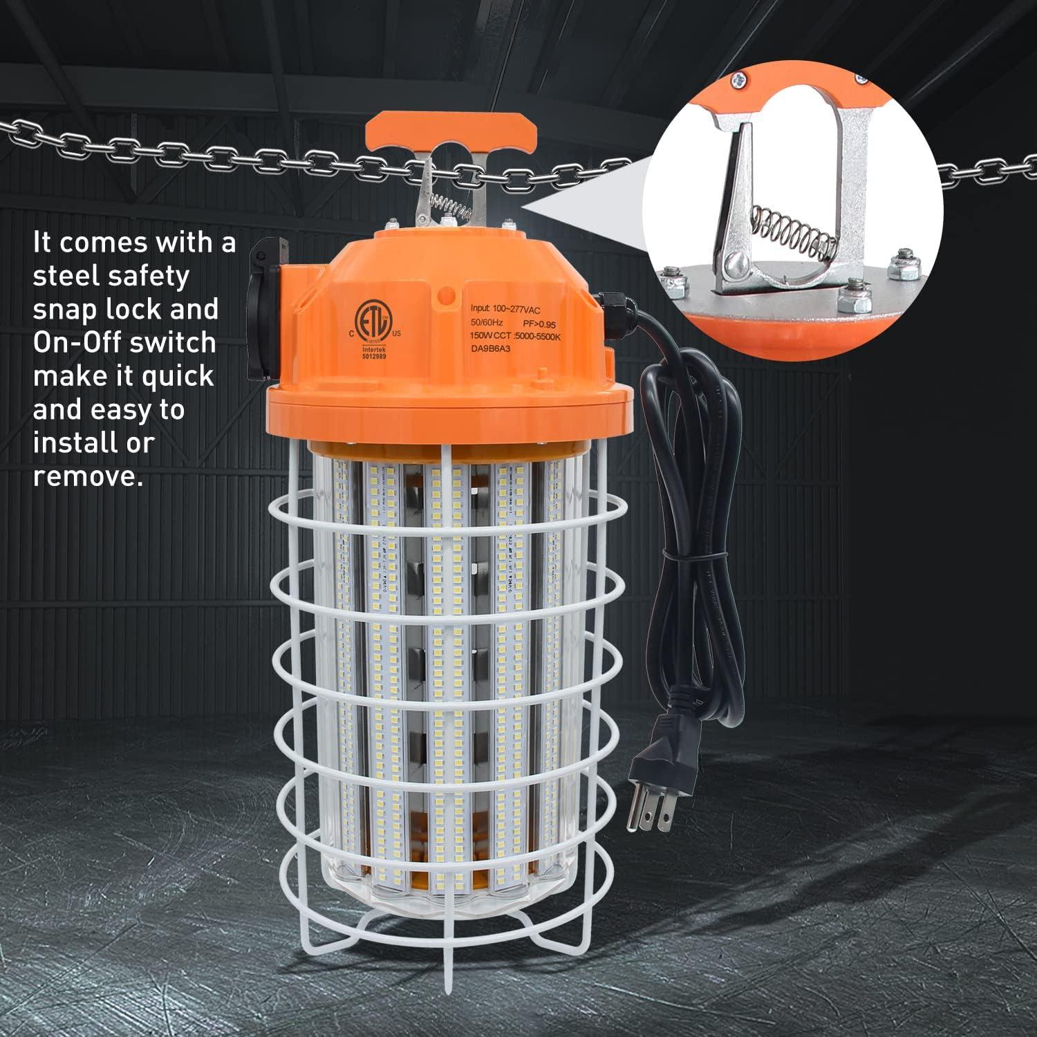 Lámpara de Trabajo LED NS 150W 24250Lm 5000K IP64 Portátil