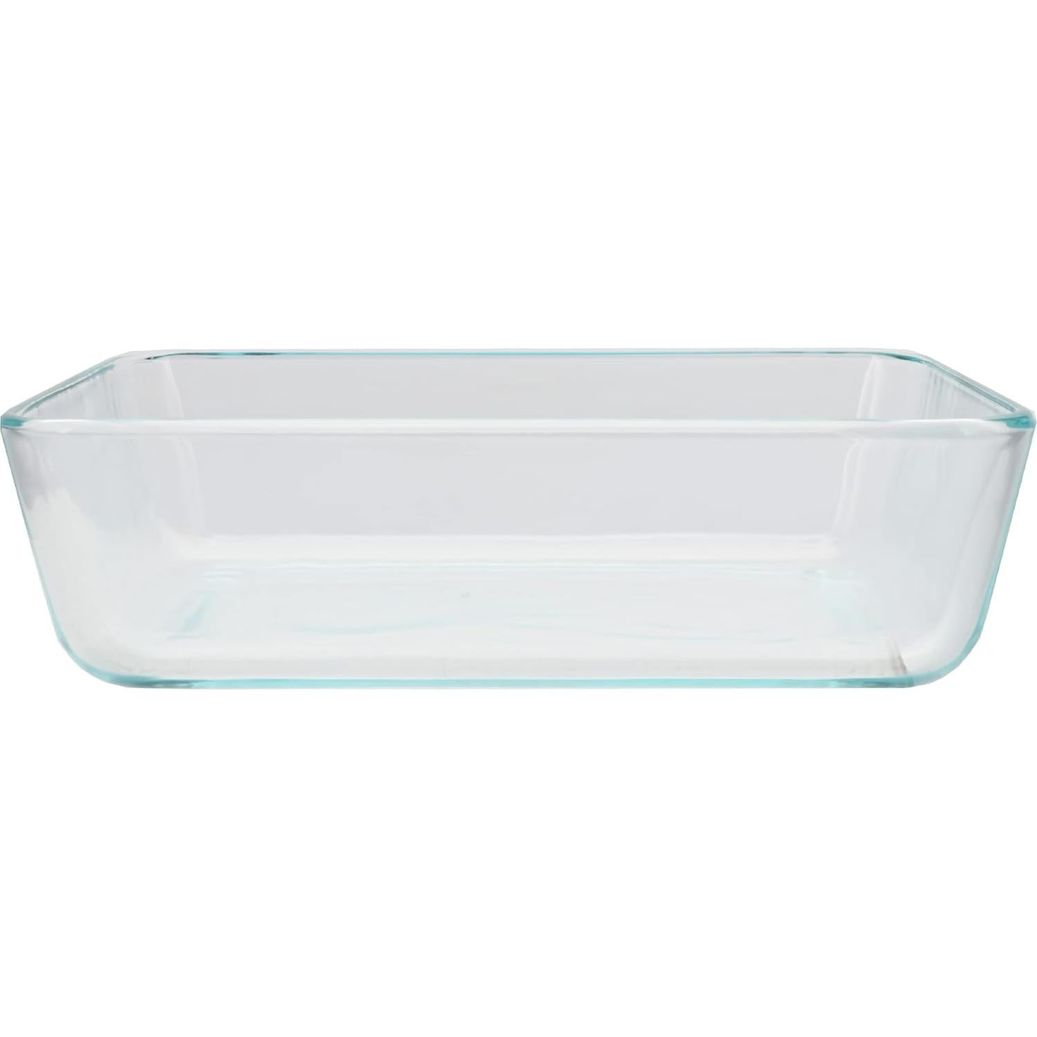 Juego de Platos de Vidrio Pyrex 7210 con Tapas Rosa Loring