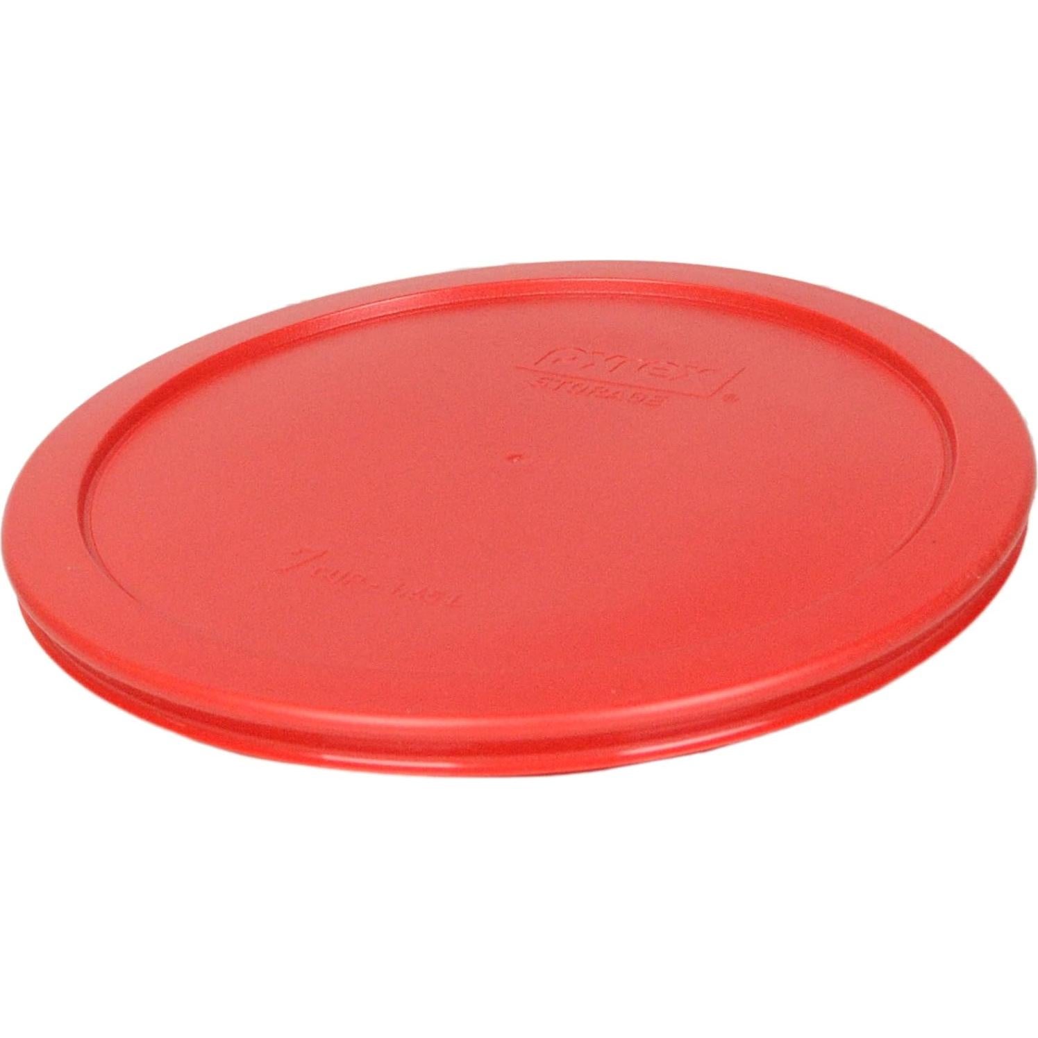 Pack de 4 Tapas Plásticas Rojas Pyrex 7402-PC 6/7 Tazas