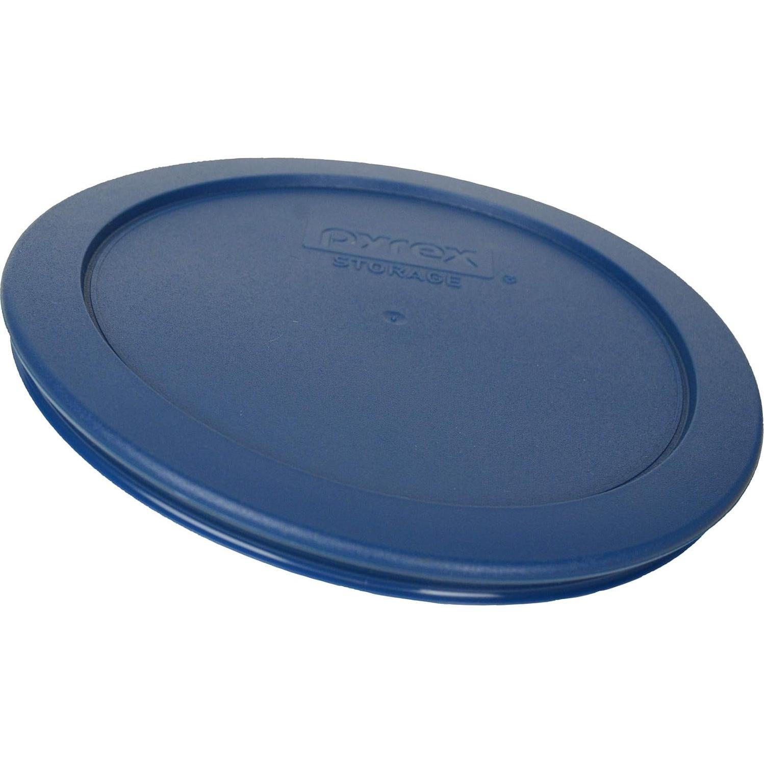 Tazón de Mezcla de Vidrio Pyrex 7402 6 Tazas con Tapa Azul
