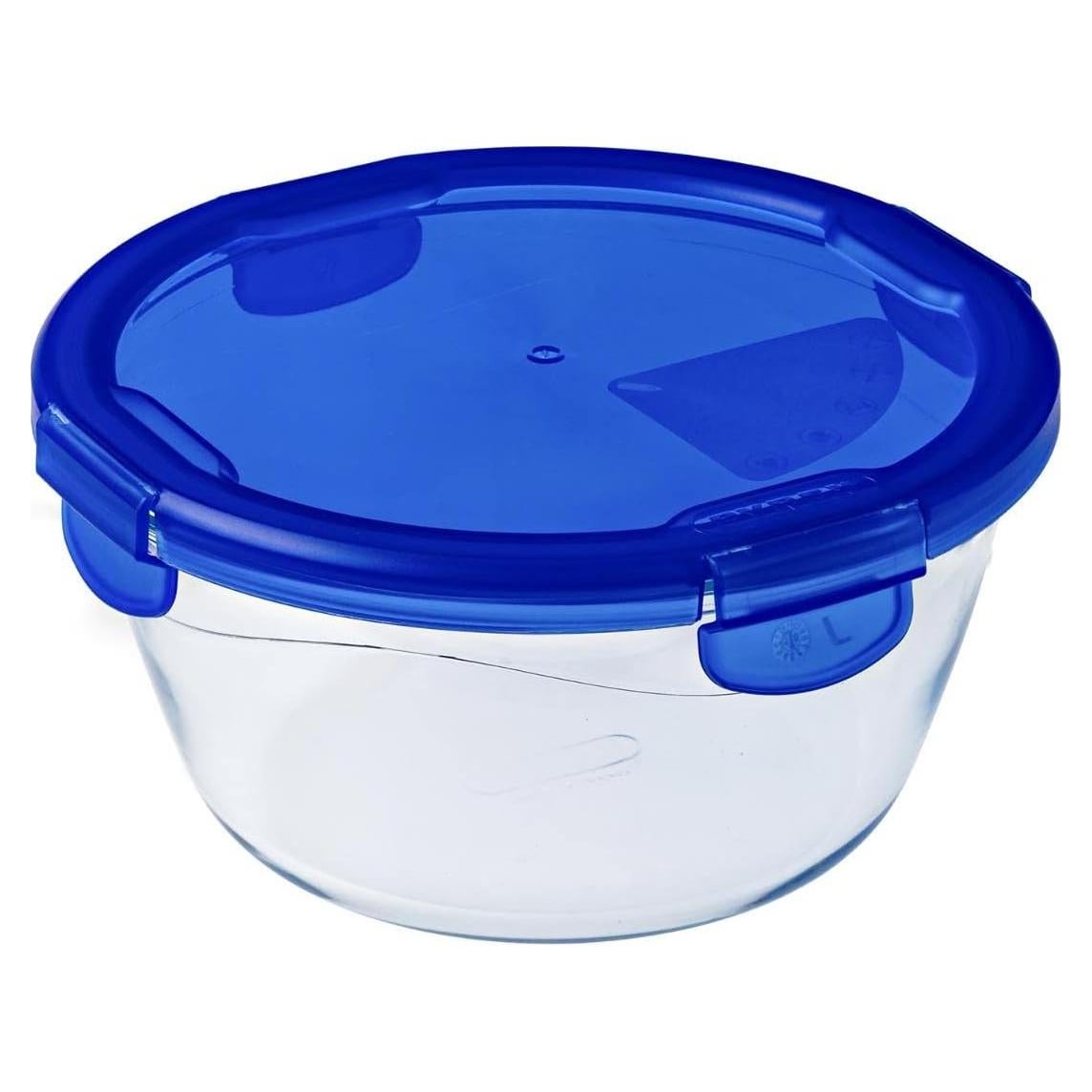 Contenedor Rectangular de Vidrio Pyrex Cook & Go 1.6L