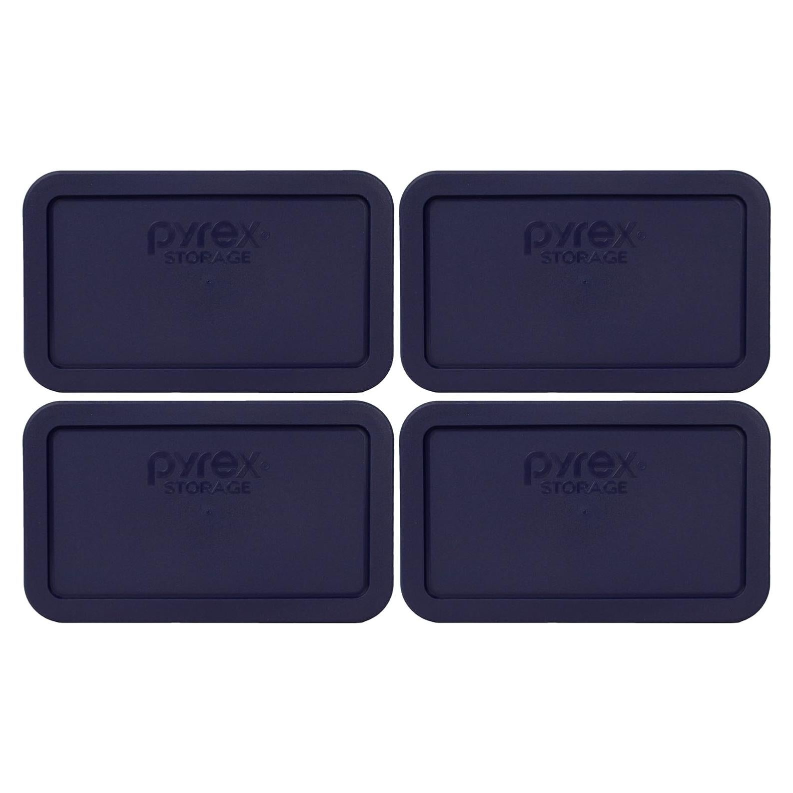 Tapas de Reemplazo Pyrex 7214-PC 4.8 Tazas Azul - 4 Piezas