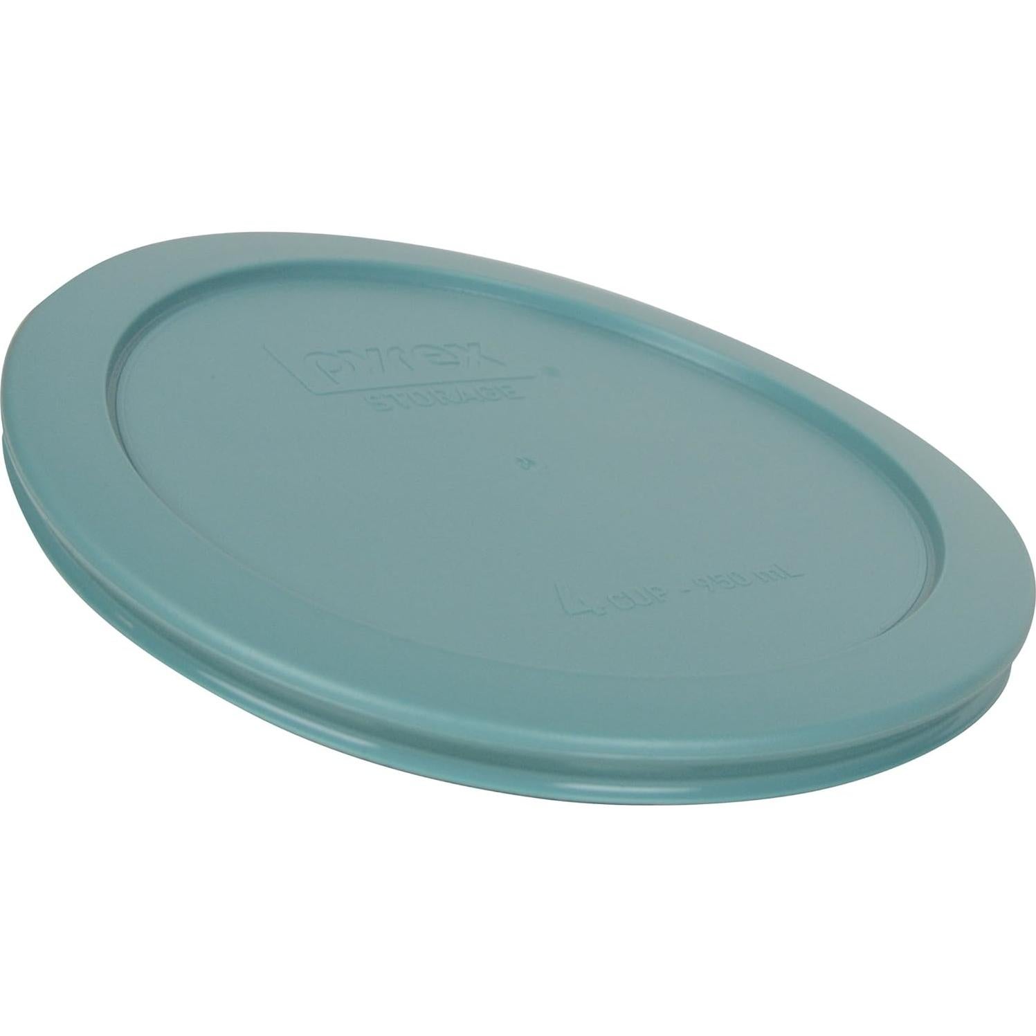 Tapa Redonda Turquesa Pyrex 7201-PC 4 Tazas Plástico