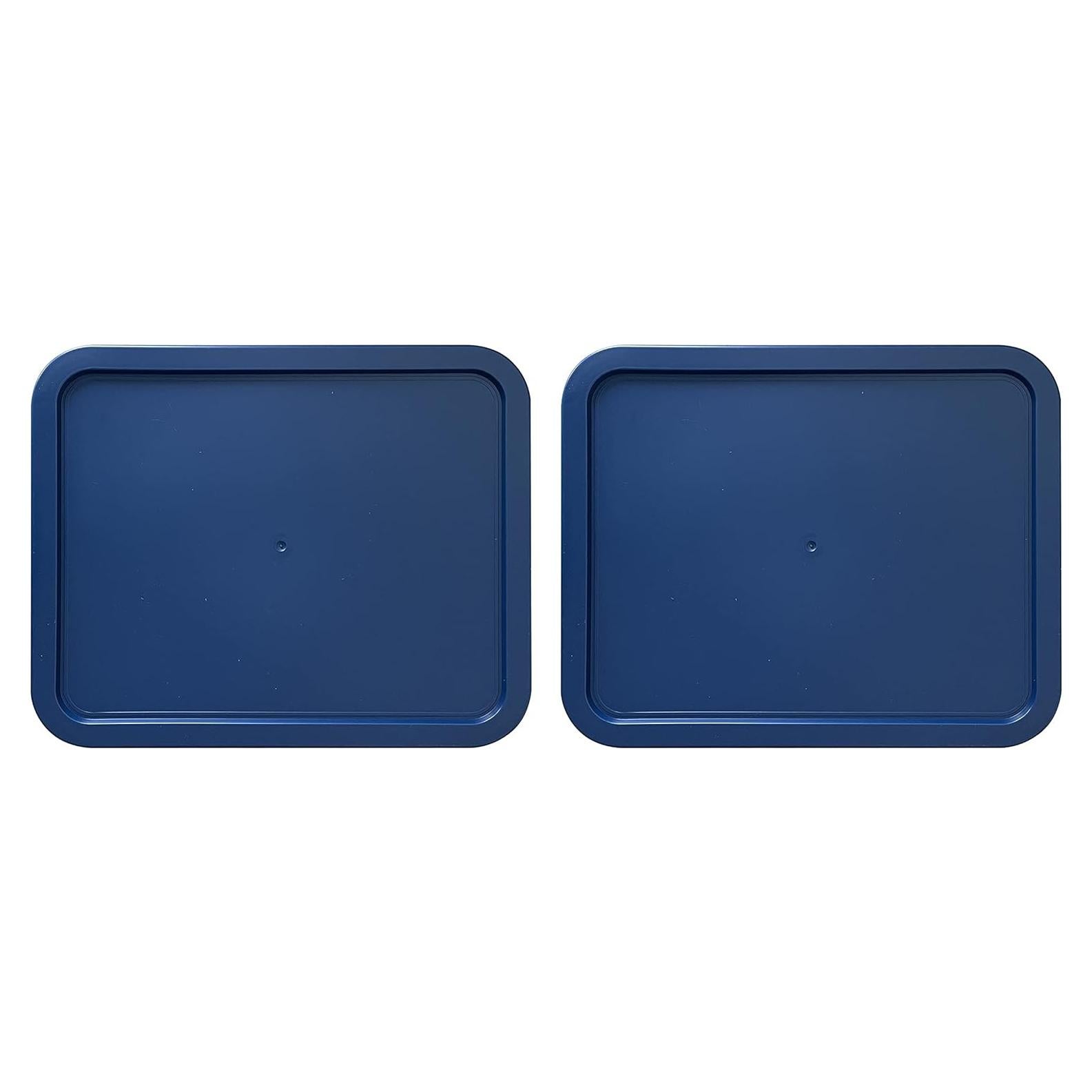 Tapa de Reemplazo Pyrex 11 Tazas Rectangular Azul 2-Pack