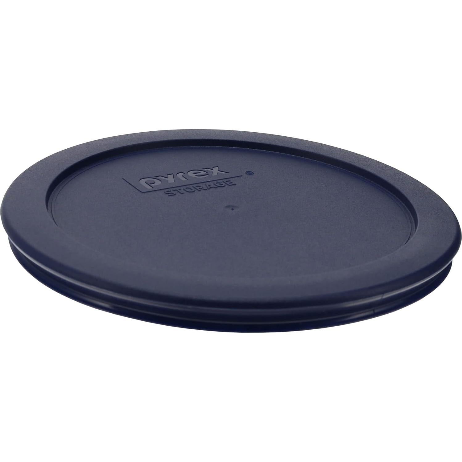 Tapa Redonda Azul Oscuro Pyrex 7201-PC 4 Tazas - Paquete de 3