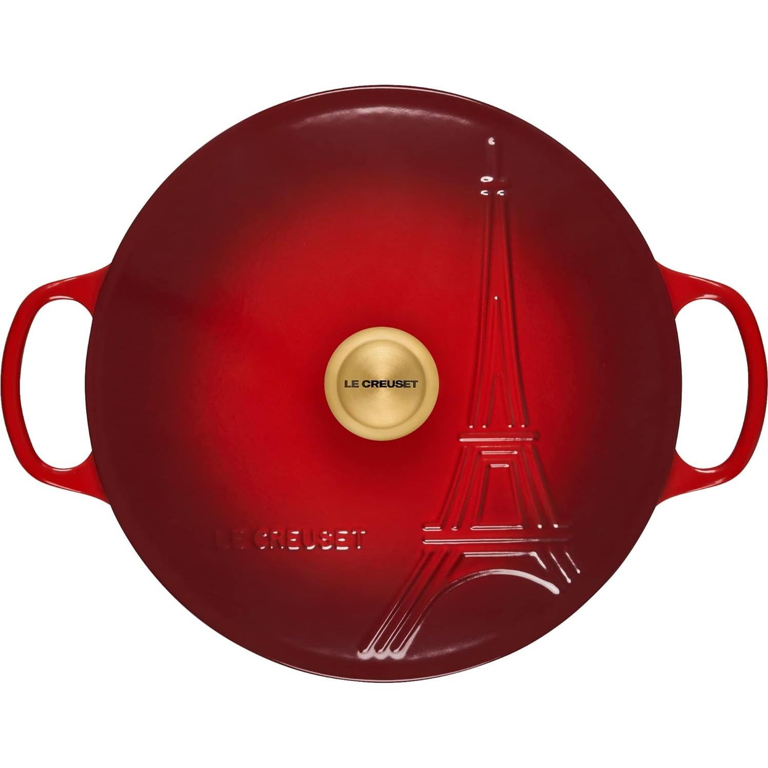 Braiser de Hierro Fundido Enameled Le Creuset 3.3 L Cerise