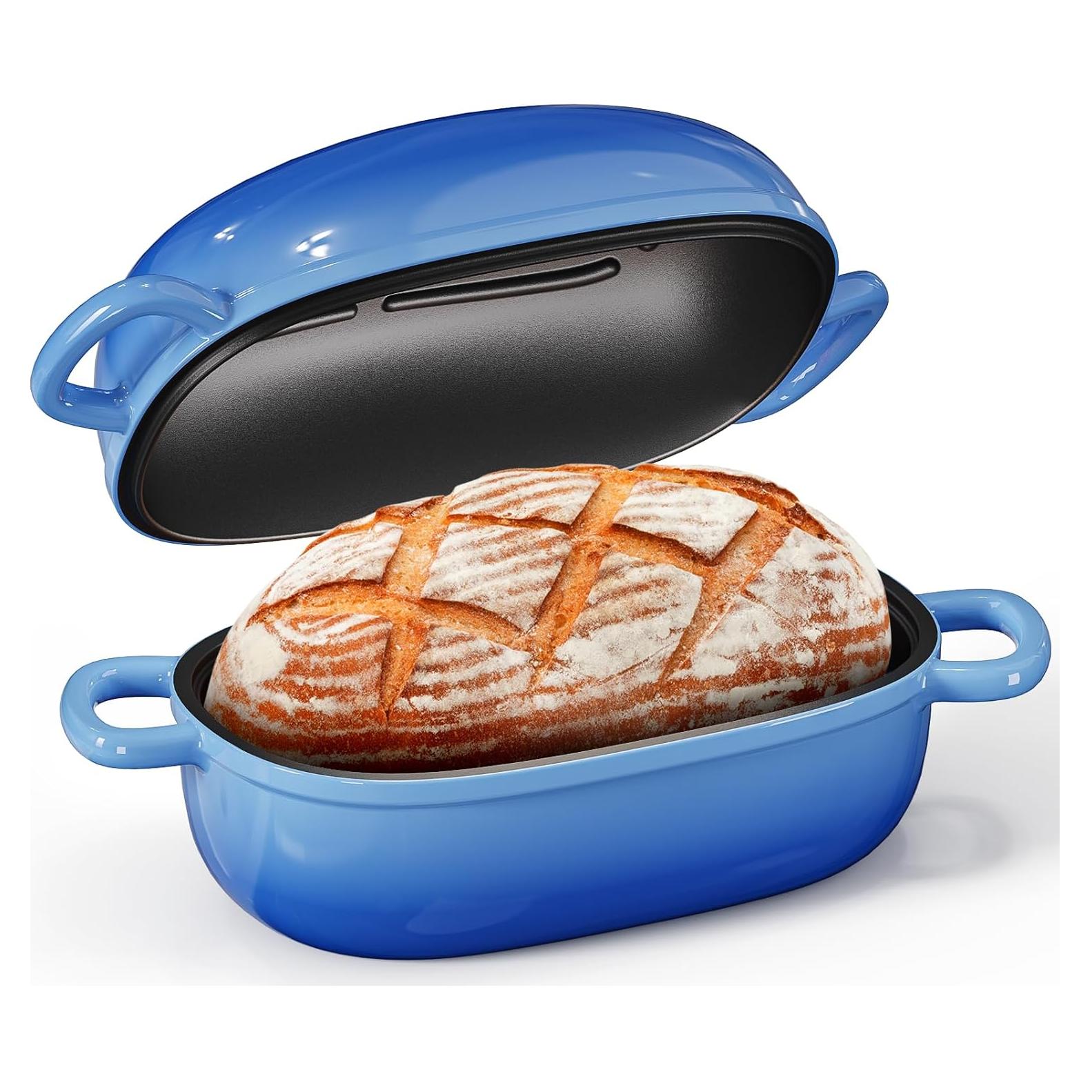 Horno Holandés de Hierro Fundido Matscover 2.5QT Azul