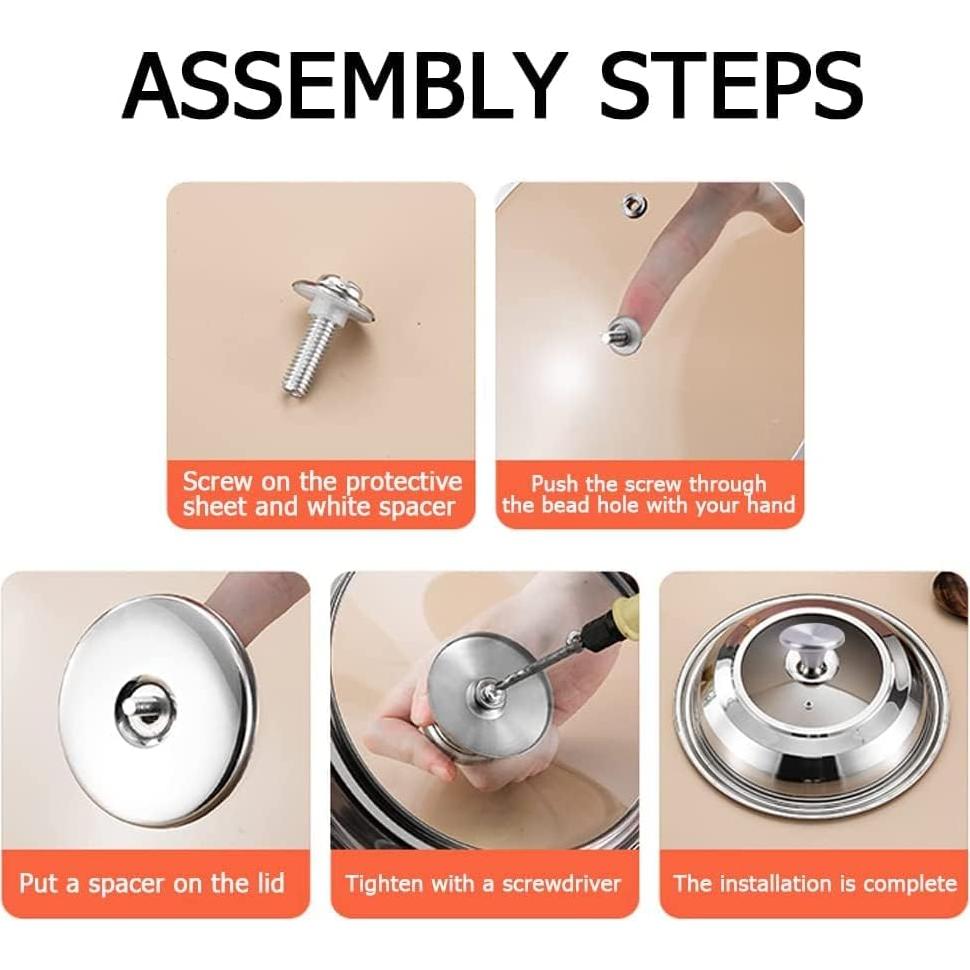 Mango de Repuesto Acero Inoxidable ILOVYO para Olla Hierro Fundido