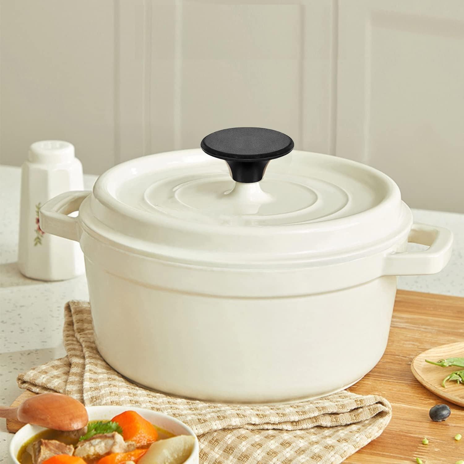 Perilla de Reemplazo para Horno Holandés ZUIHUI Negra