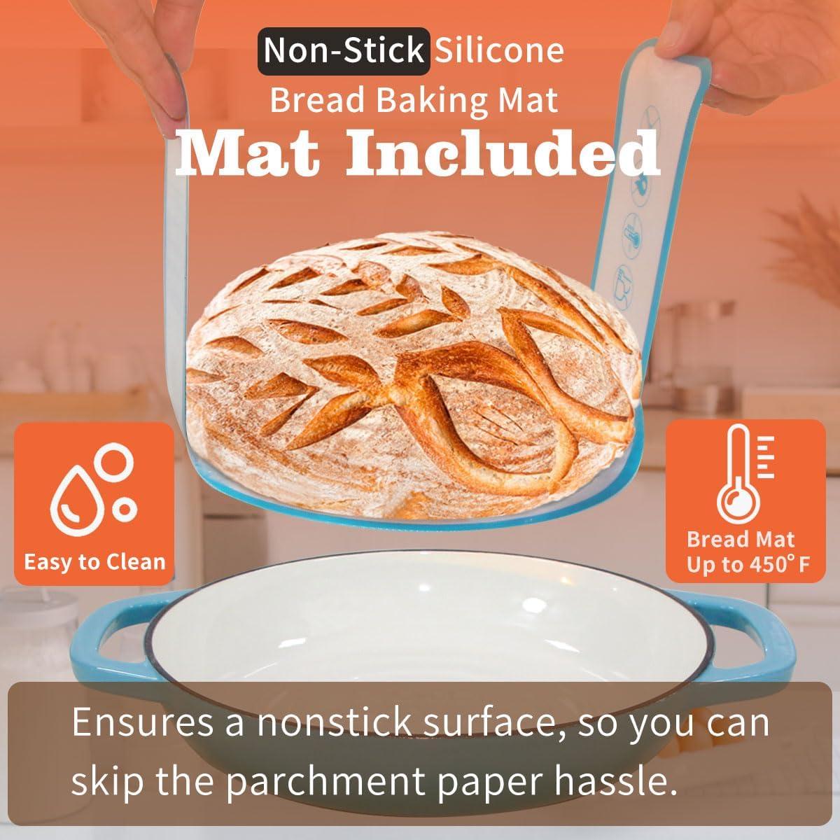 Horno Holandés COOKWIN 6 Cuartos Hierro Fundido Esmaltado