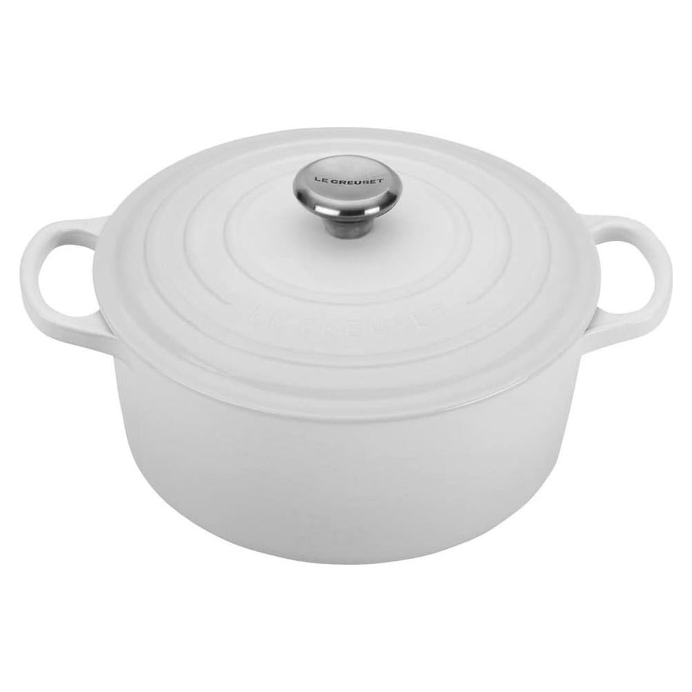 Horno Holandés Redondo Le Creuset 4.26L con Perilla Grabada