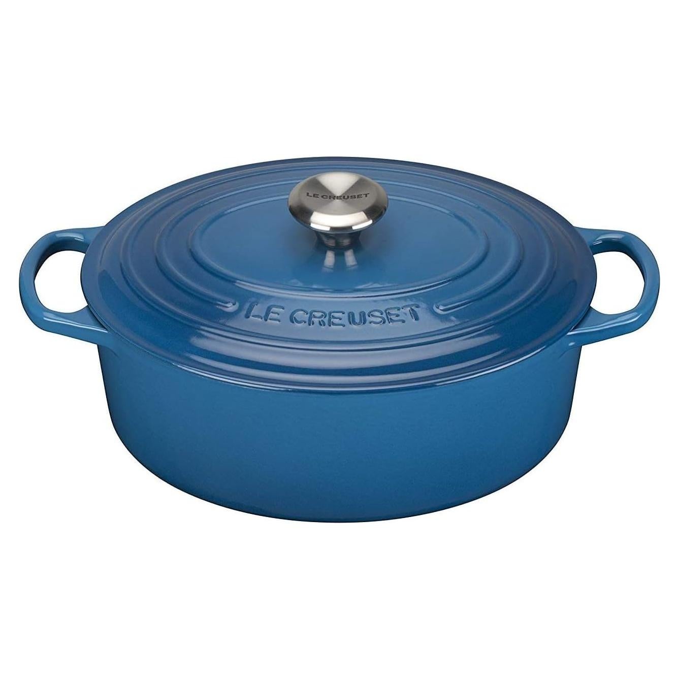 Horno Francés Ovalado Le Creuset 9.0L con Perilla Grabada