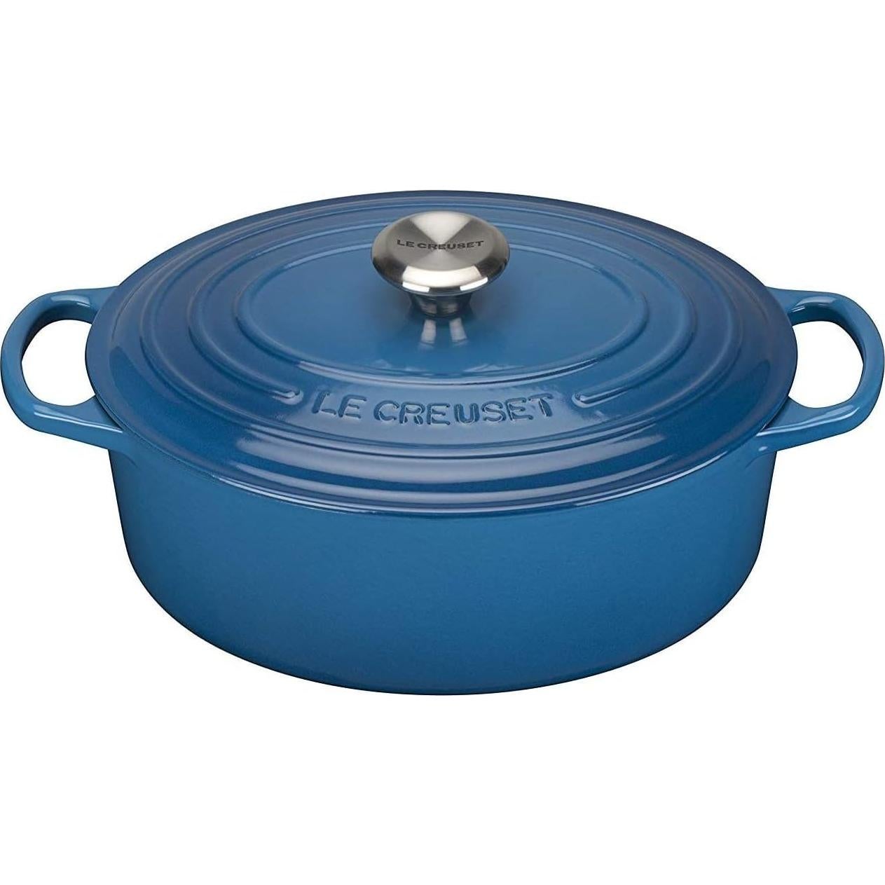 Horno Francés Ovalado Le Creuset 9.0L con Perilla Grabada