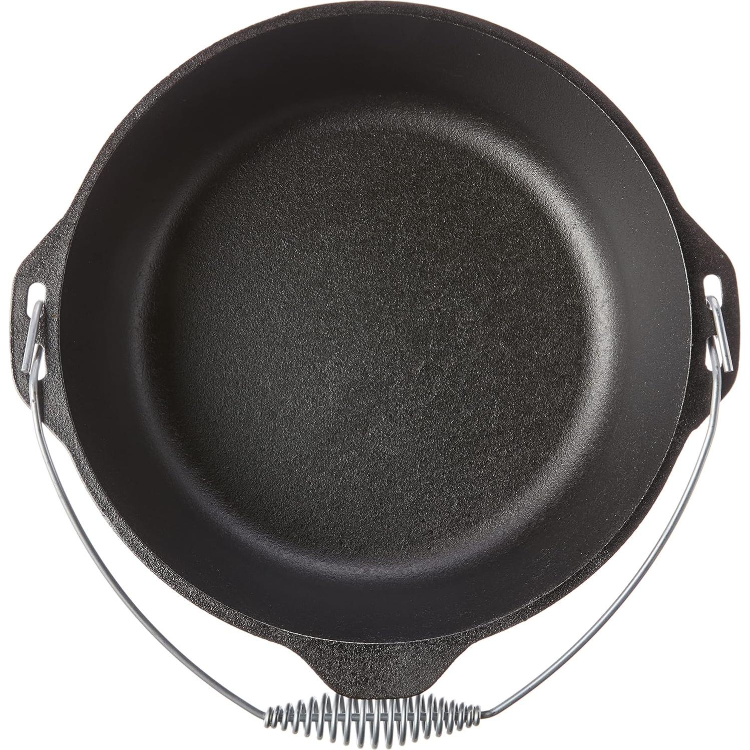 Olla Holandesa de Hierro Fundido Lodge 9 Cuartos - Antiadherente