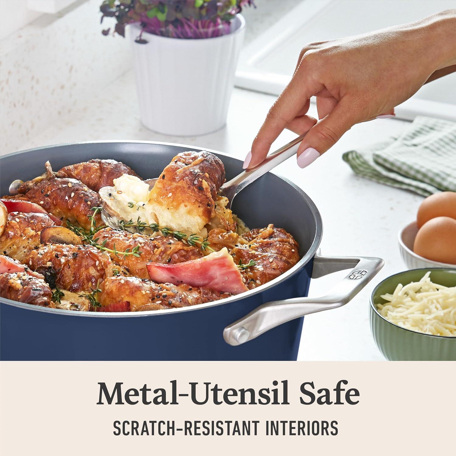 Olla Holandesa Calphalon Premier Cerámica 7 Qt Antiadherente