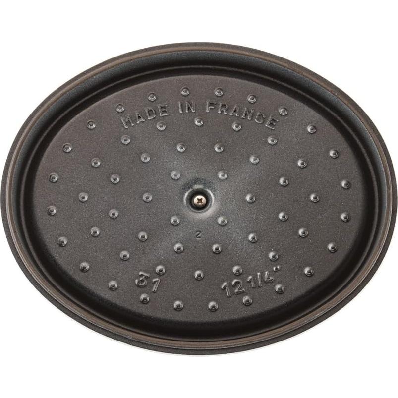 Cocotte de Hierro Fundido STAUB 5.75 qt Blanca para Guisos