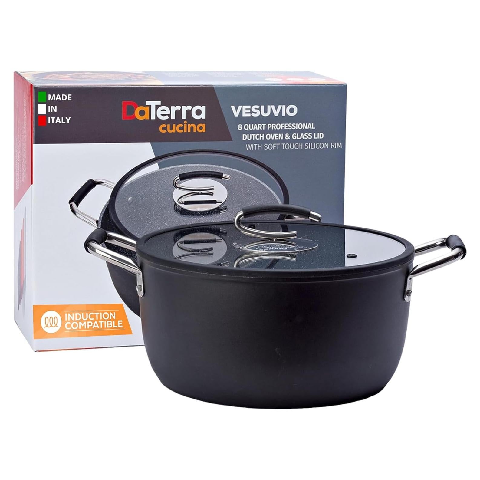 Olla Holandesa Cerámica Antiadherente DaTerra Cucina 8 Qt