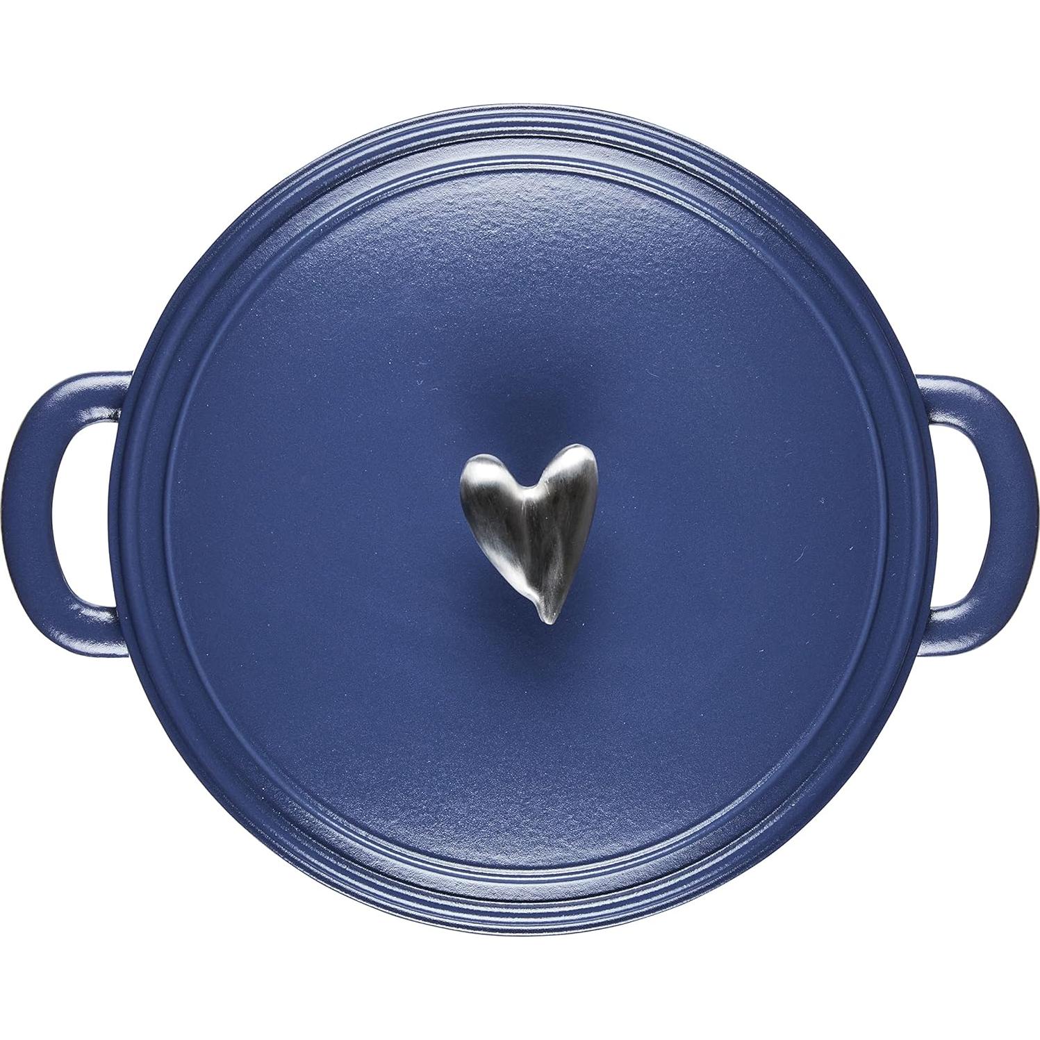 Olla de Hierro Fundido Enameleda Ayesha Curry 6L Azul Ancla