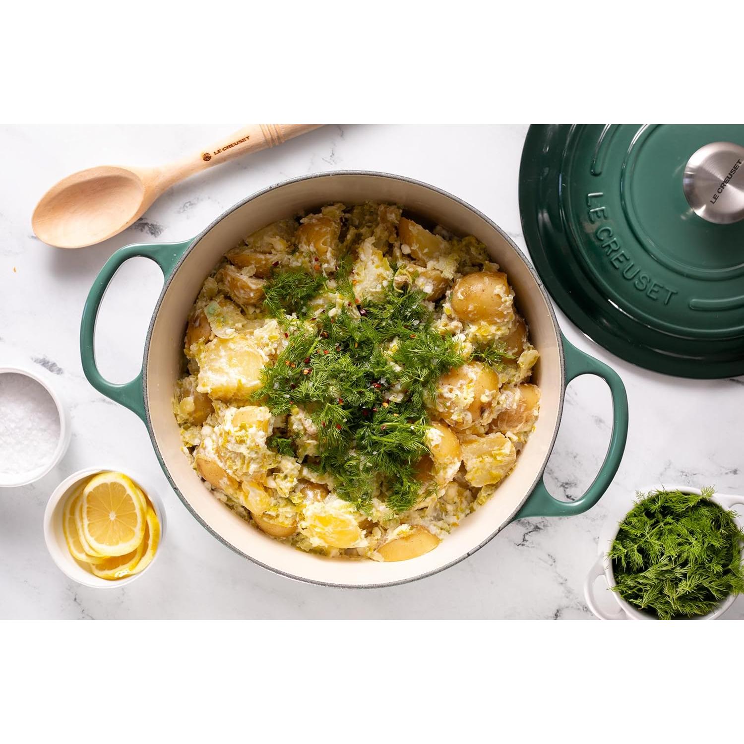 Juego de Utensilios de Cocina Le Creuset 5 Piezas Hierro Fundido Alcachofa